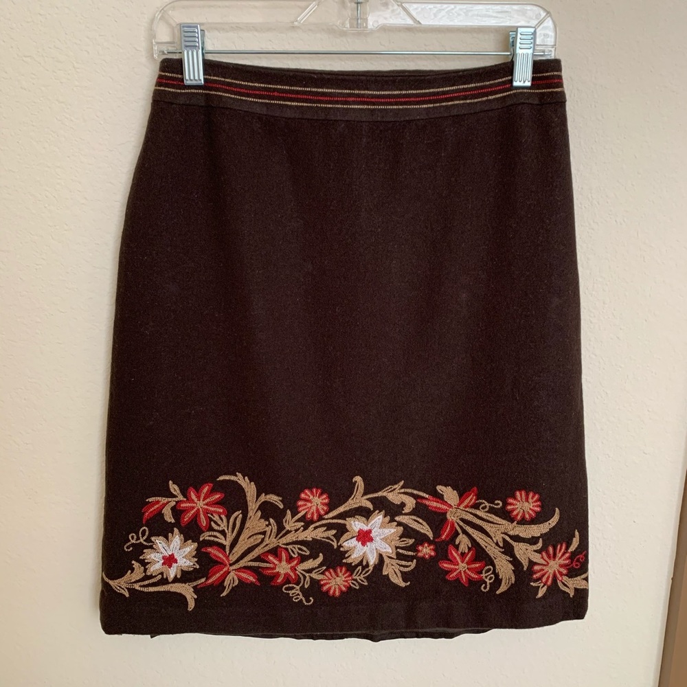 LOFT Wool Skirt